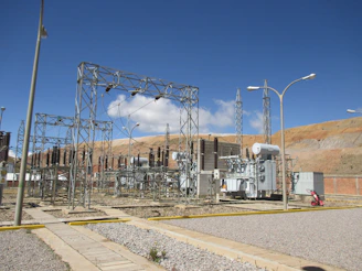 electric power supply in brown field