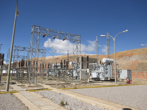 electric power supply in brown field