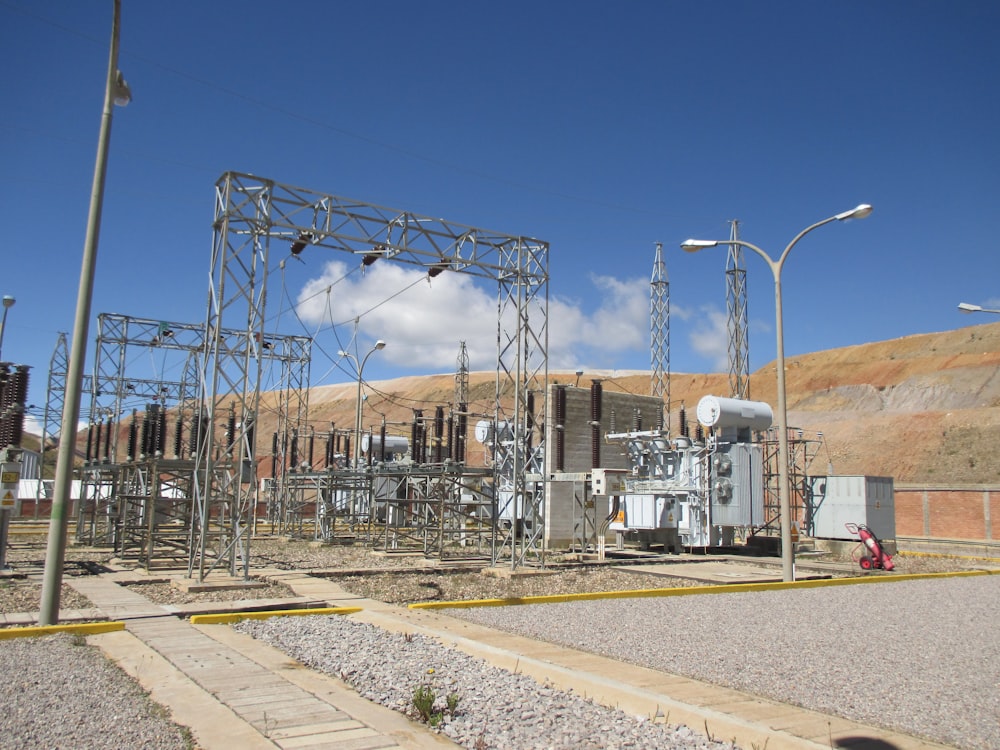 electric power supply in brown field