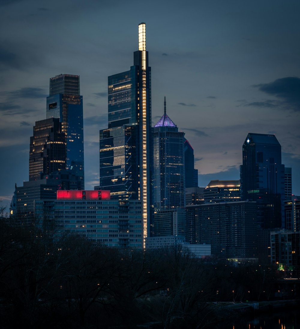 high-rise photography of buildings