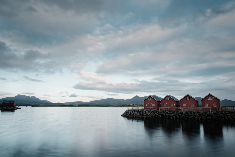 Dağların arasında — Bergen, Norveç