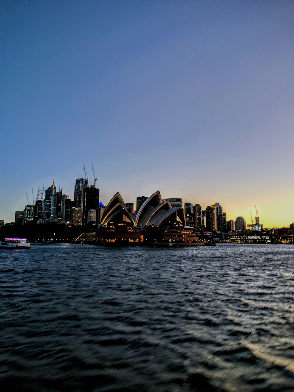 Sydney Opera House during golden hour