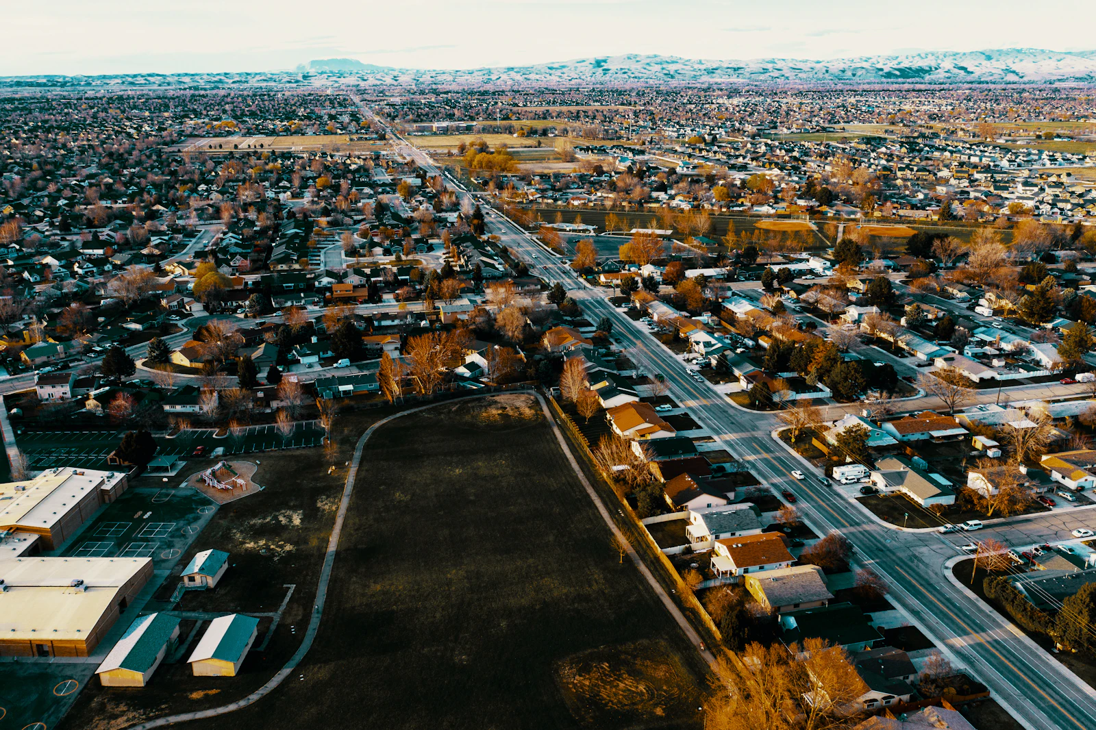 Neighborhood in Meridian, Idaho