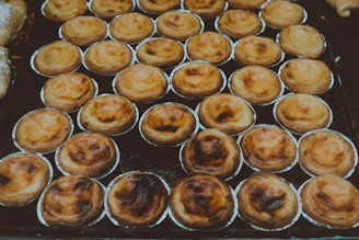 A variety of baking molds displayed neatly, ready for creative pastry making.