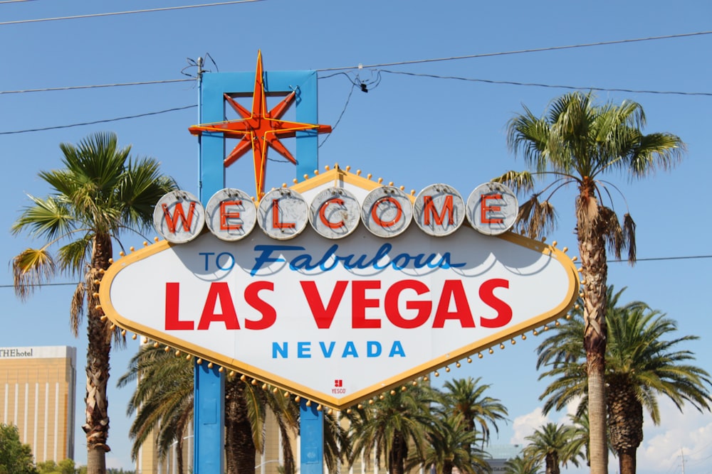 welcome to fabulous Las Vegas Nevada signage