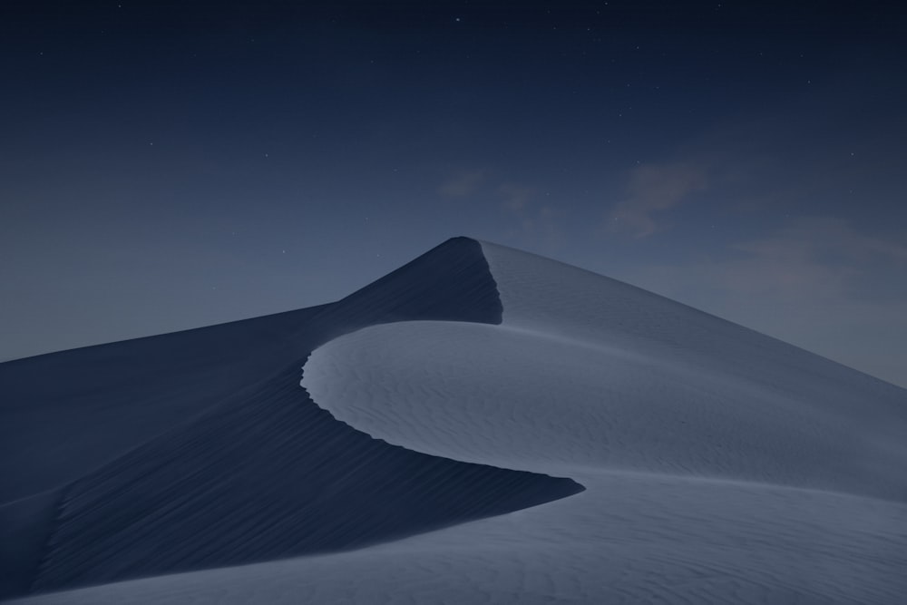 밤의 사막