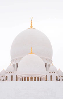 white mosque during daytime