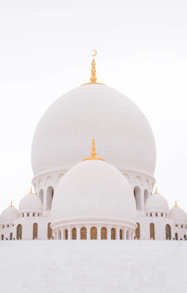 white mosque during daytime