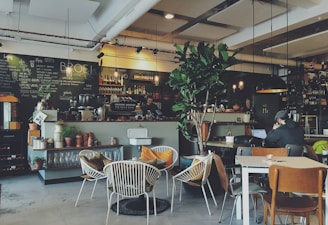 interior of a coffee shop