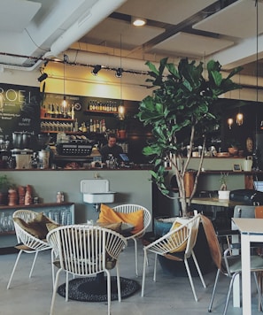 interior of a coffee shop