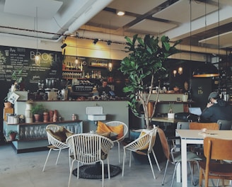 interior of a coffee shop