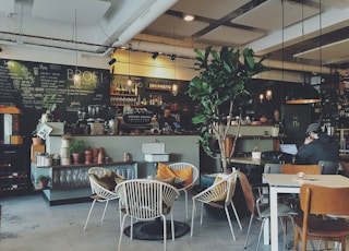 interior of a coffee shop