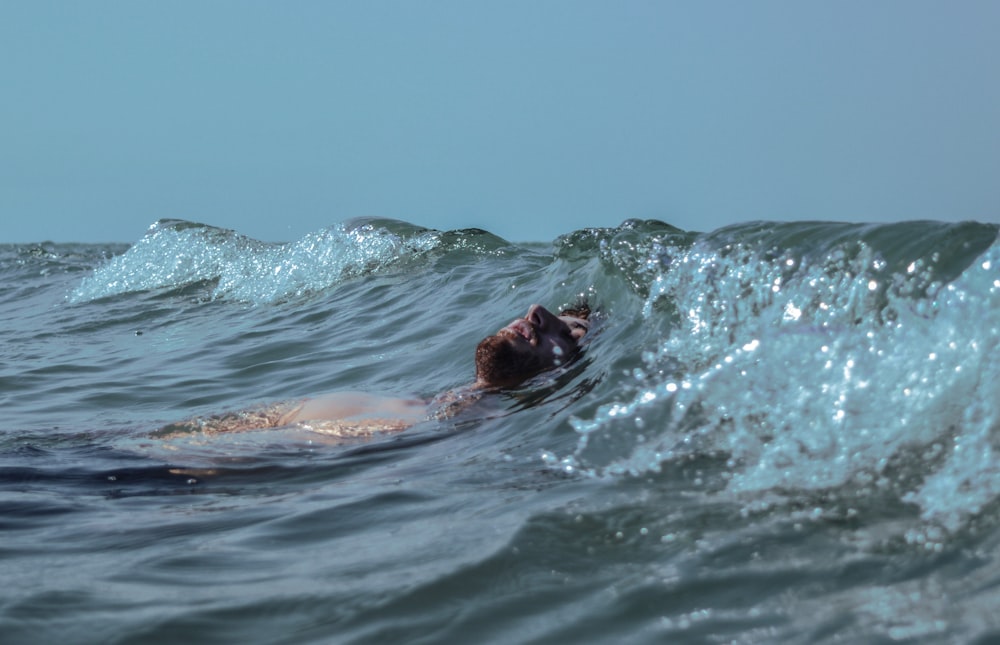 man on ocean