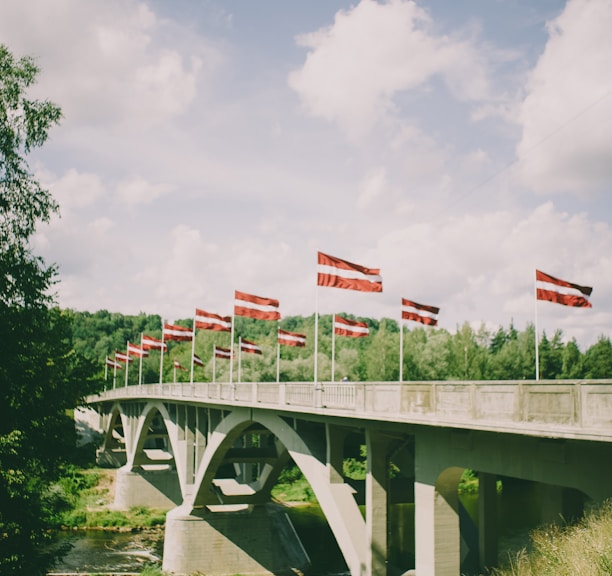 white bridge