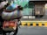 A motorcycle is carrying large, colorful woven bags filled with goods and small bouquets of greens. The background features a vibrant mural on a wall with the words 'LOVE DELHI' in bold white letters. There is a barred window next to the mural and a black and yellow striped curb. The scene is illuminated by sunlight, giving it a lively urban street vibe.