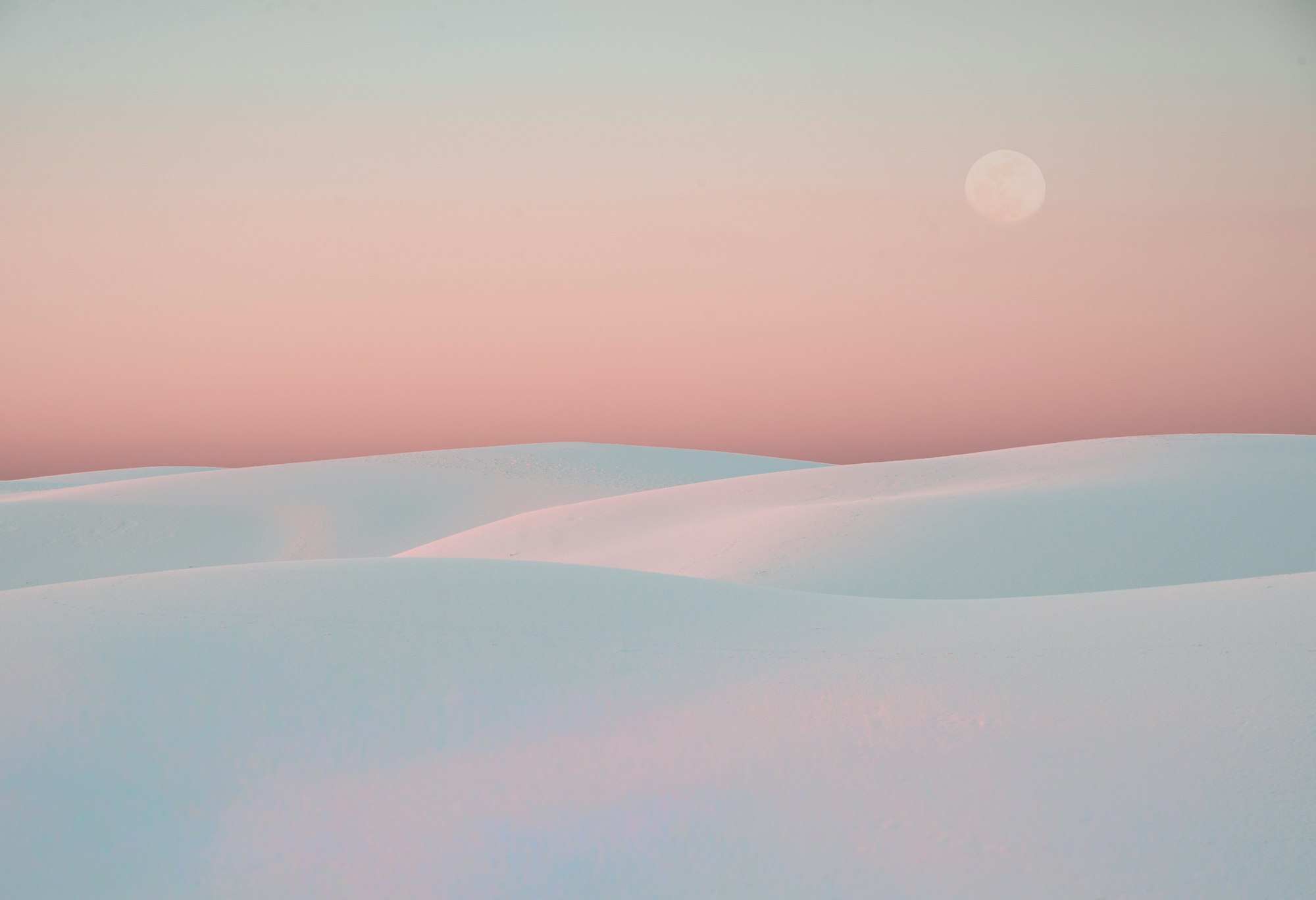 Taken near sunset at White Sands National Monument, New Mexico, USA