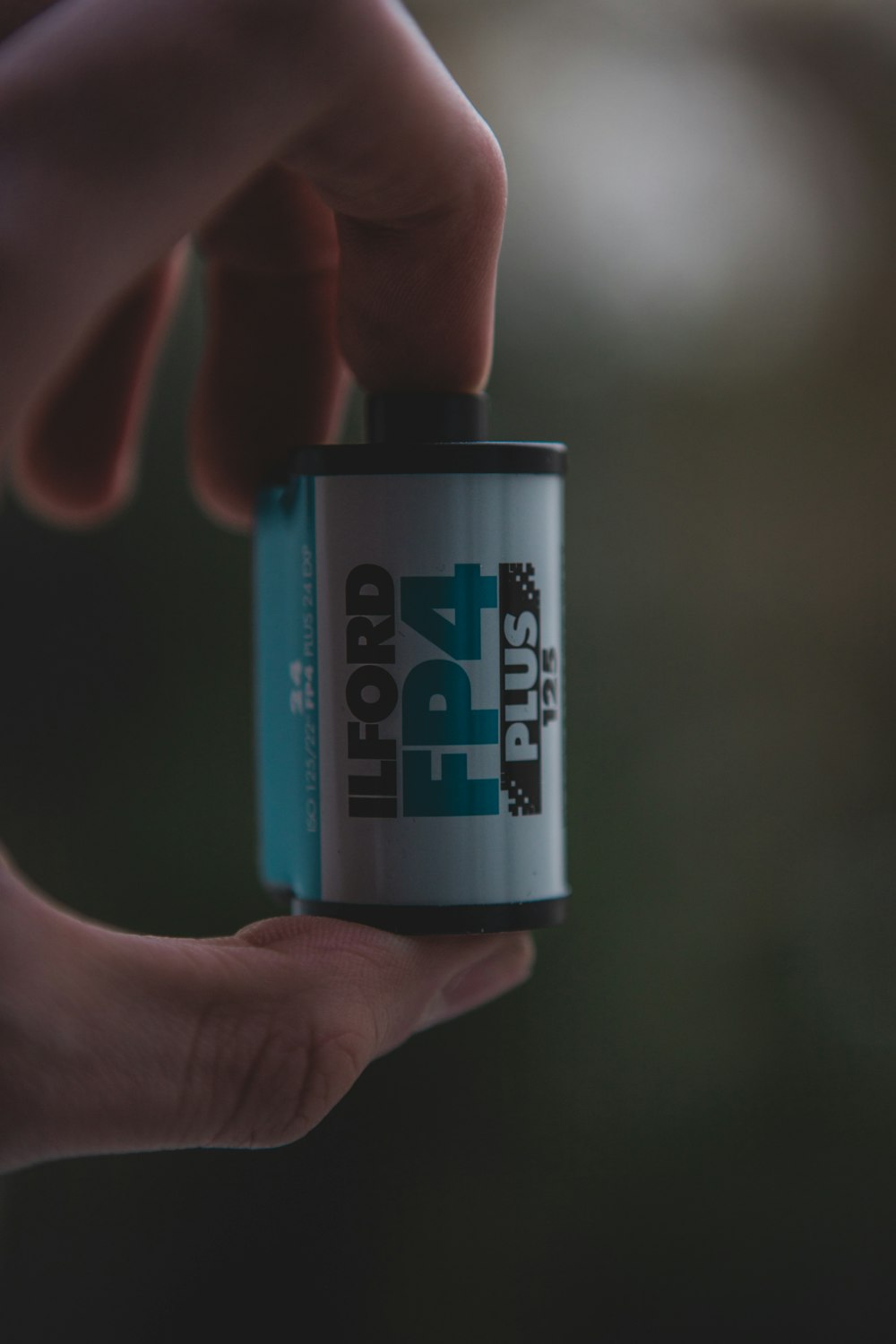 Ilford Fp4 plus container