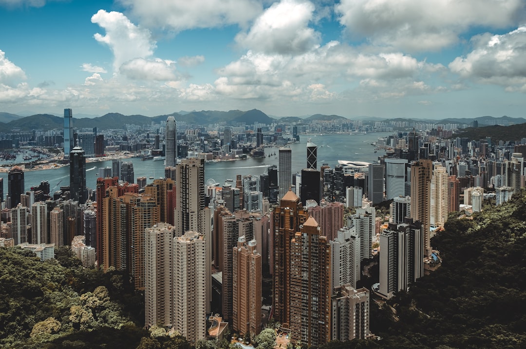 aerial view of cityscape,