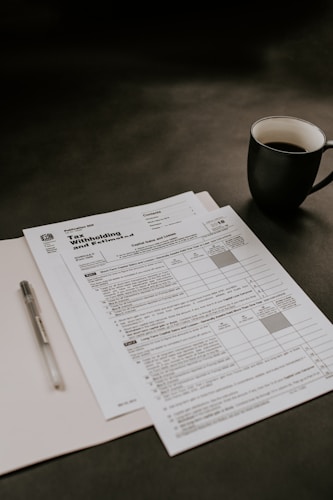 Seller reviewing a home purchase agreement