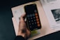 black Android smartphone