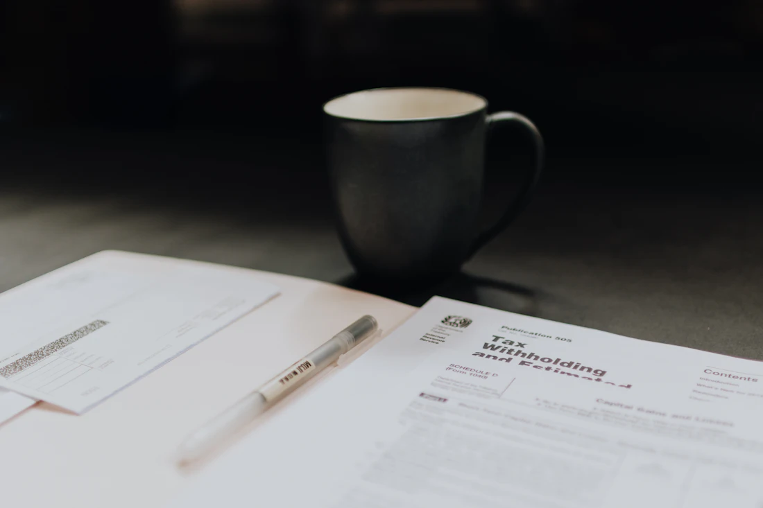 Carnet et documents de travail