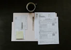white printed paper