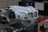 grey plastic capsule