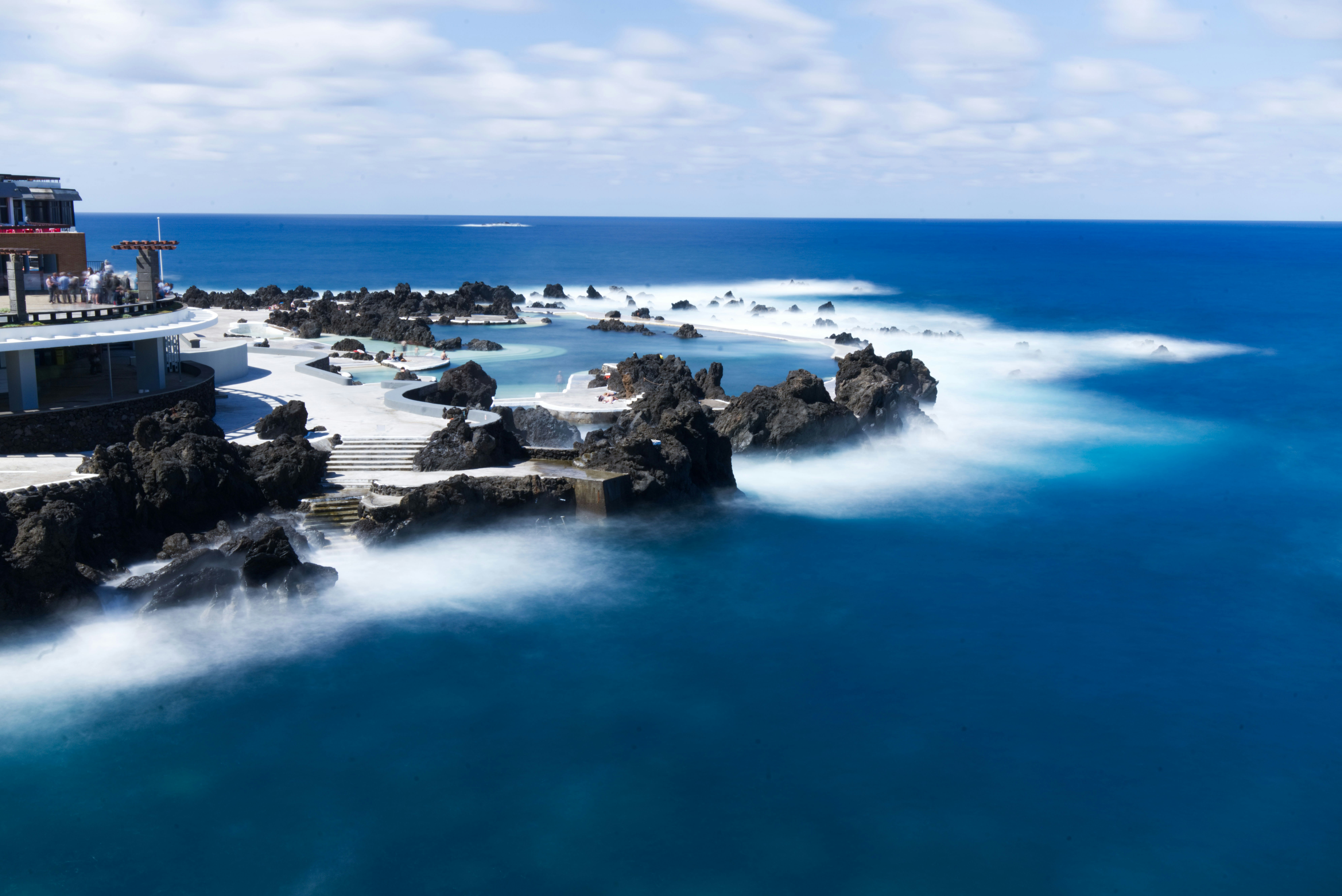 porto moniz natural pools long exposure