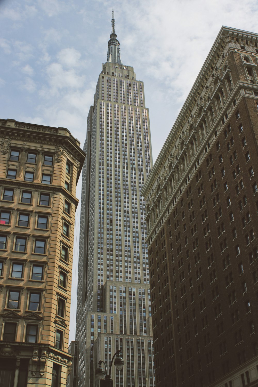 low-angle photography of Empire State Building, New York