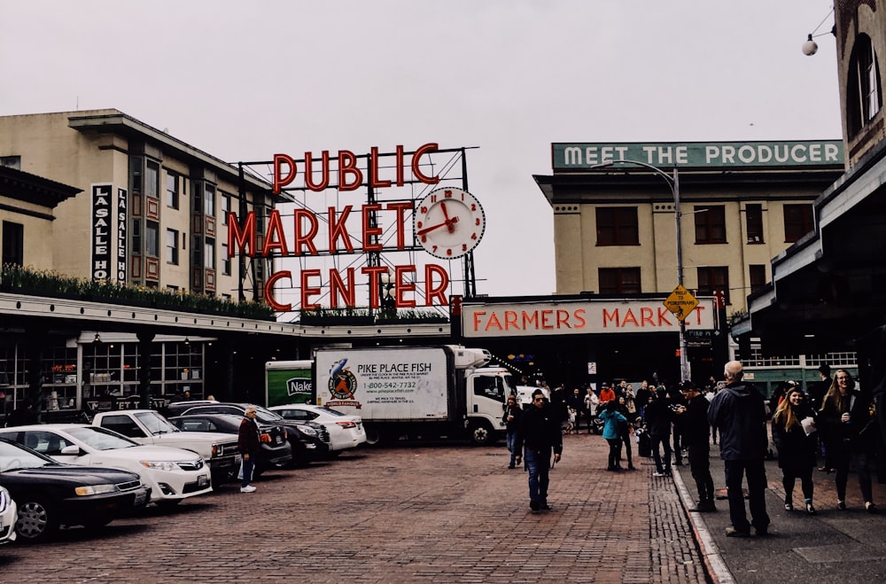 Public Market Center signage