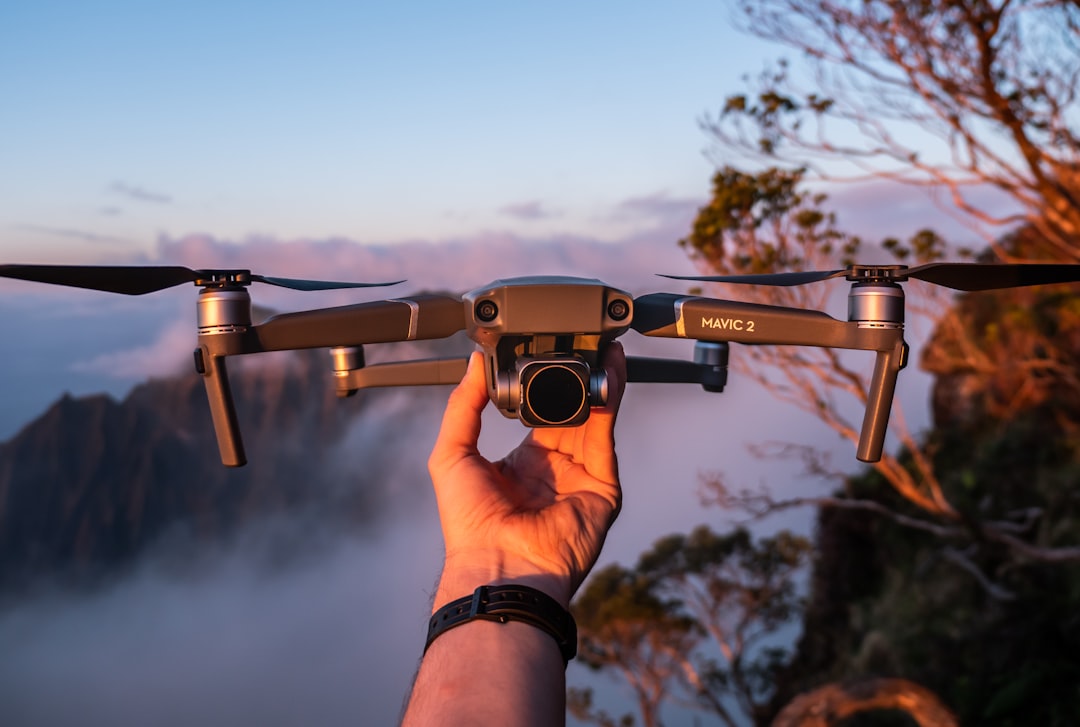 gray drone,