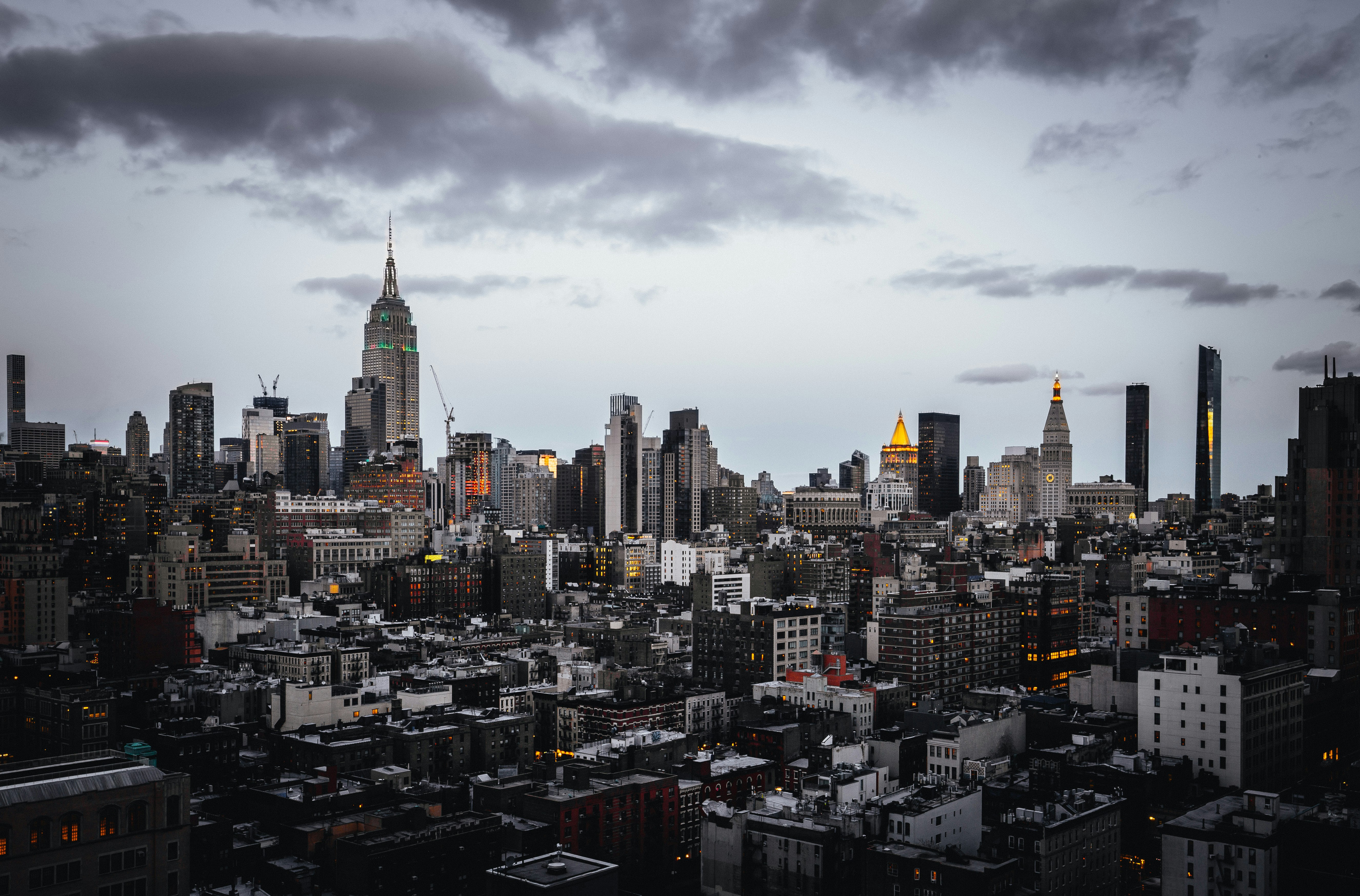Dusk in New York
