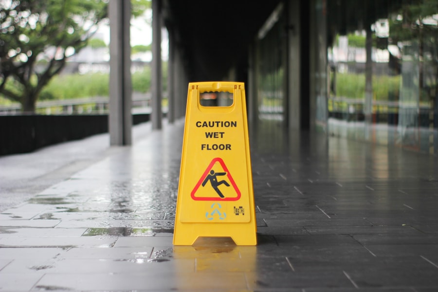 Retail floor — slip and fall premises liability
