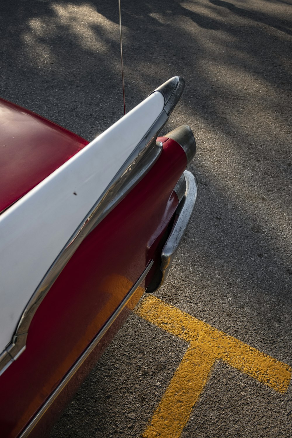 chrome classic car spoiler