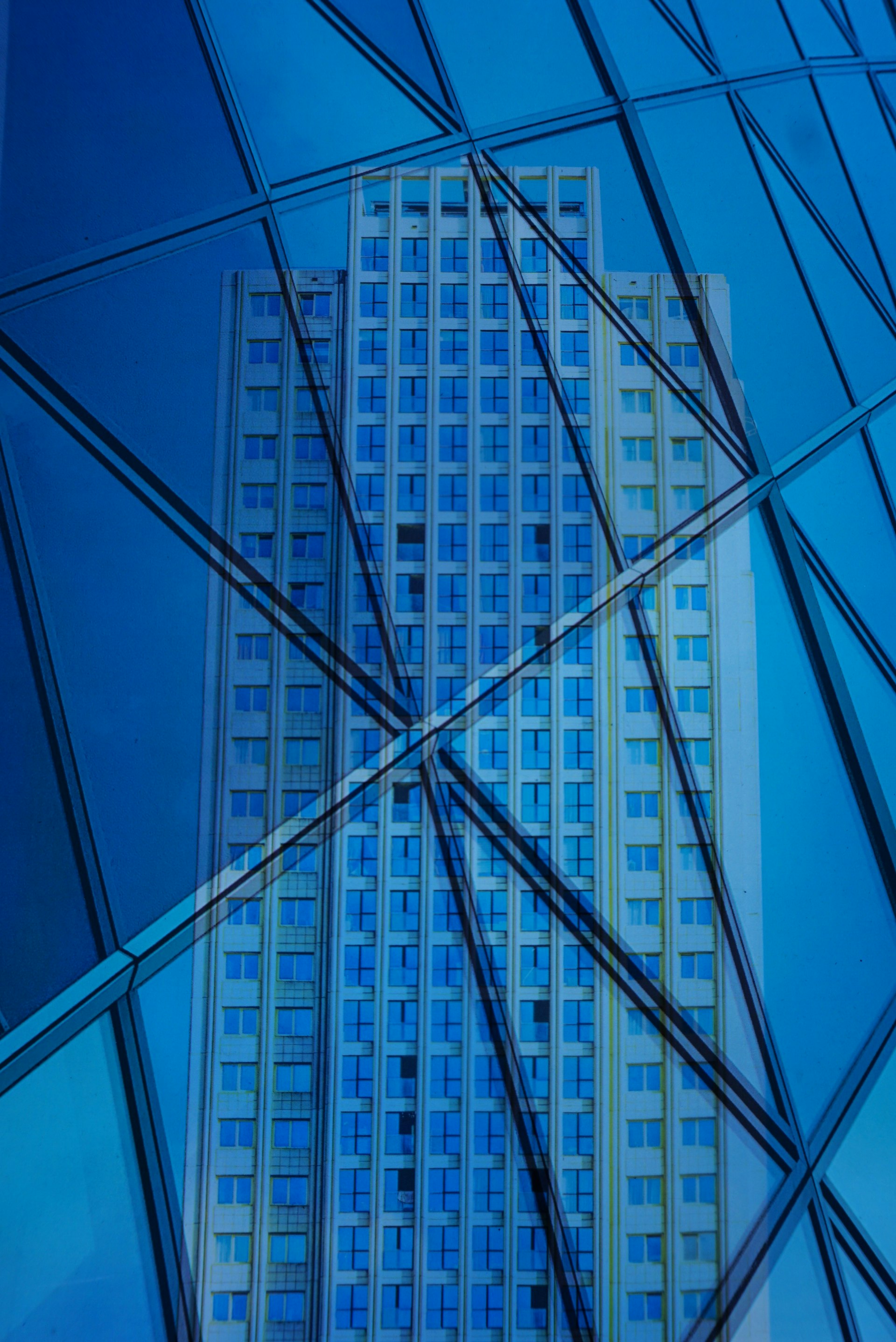 Modern glass architecture