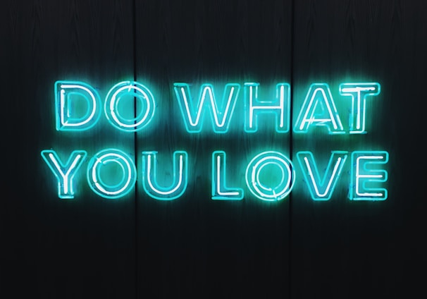 Do What You Love text