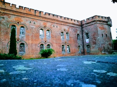 A fortified building used as a gang headquarters.