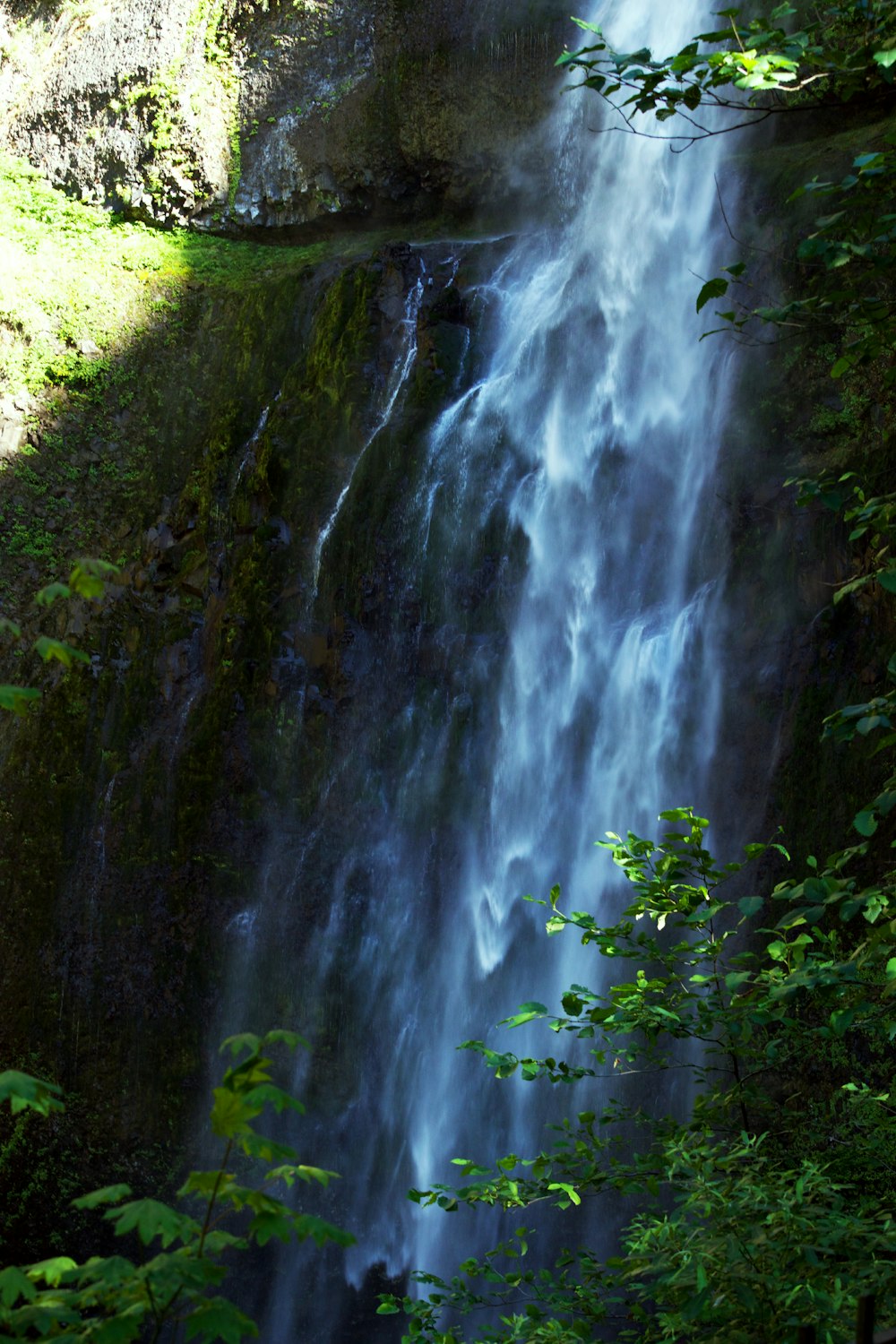 raging waterfalls