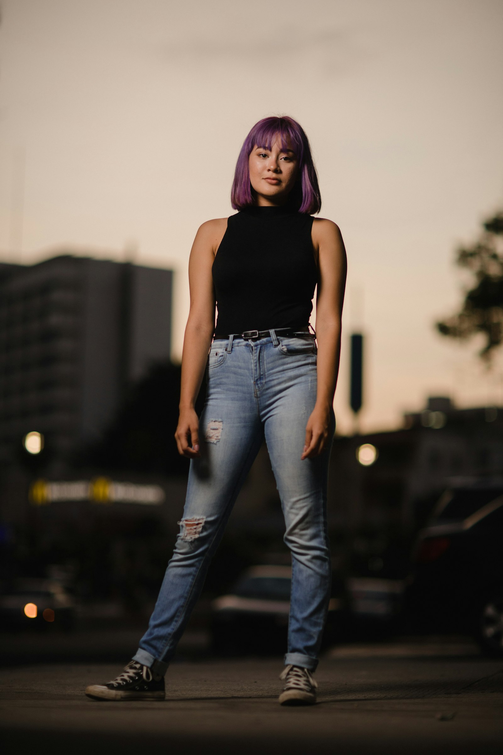 Canon EF 85mm F1.2L II USM sample photo. Woman wearing black sleeveless photography