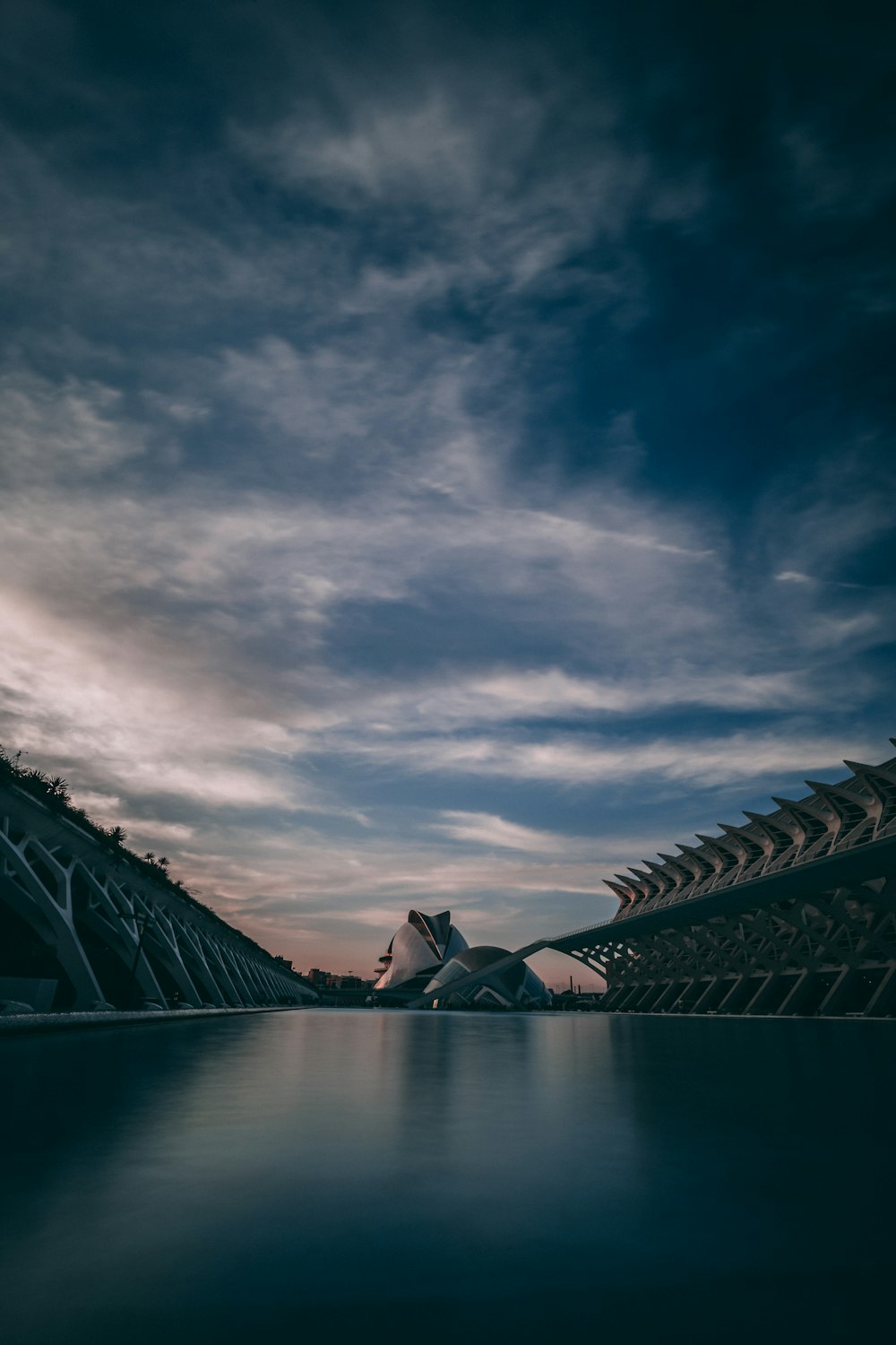 dome building under cloudy sky