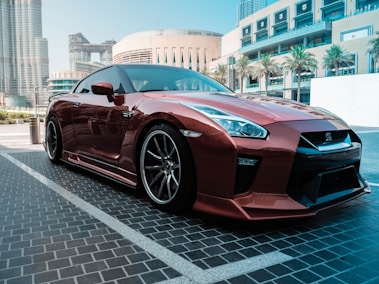red coupe