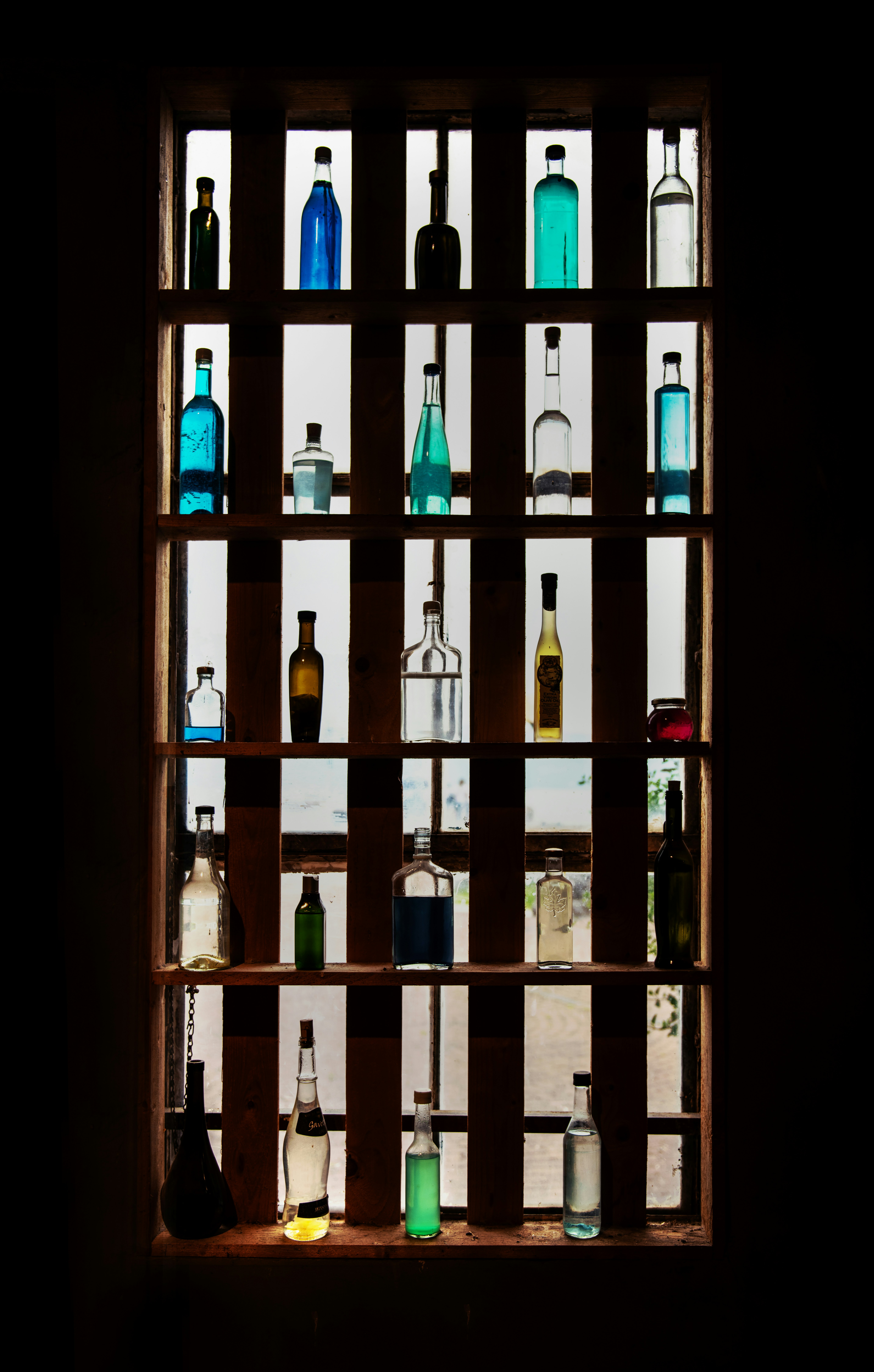 assorted liquor bottle lot
