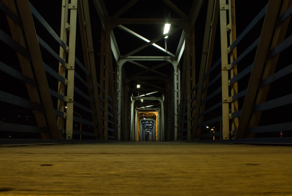 empty concrete bridge