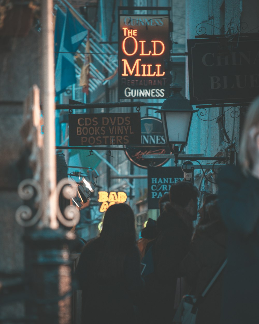 The Old Mill signage