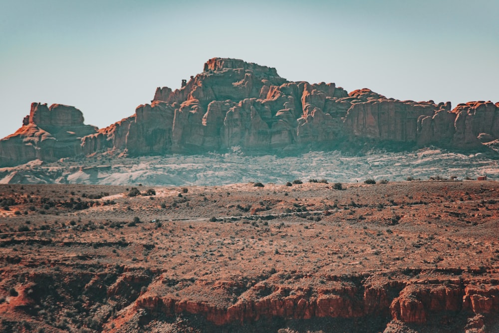 view of mountain during daytime