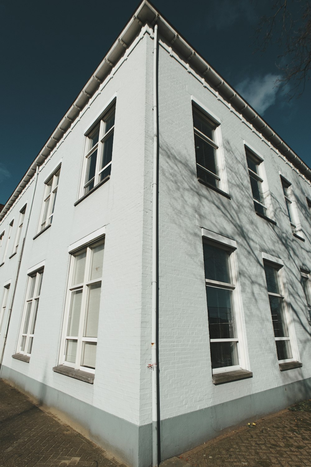 white concrete building