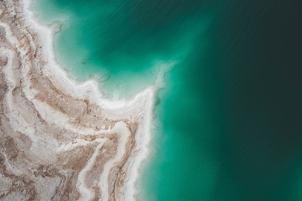 bird's eye view of sea