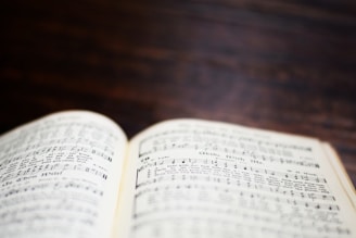 sheet music book