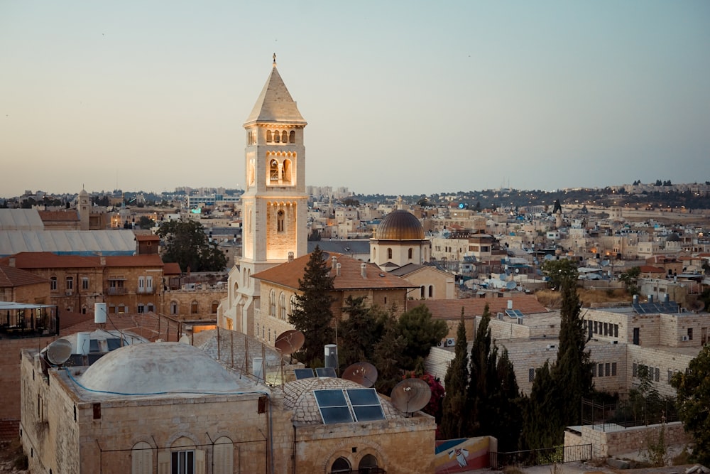 white painted cathedral scenery