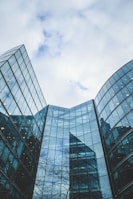 low angle photography of high-rise building